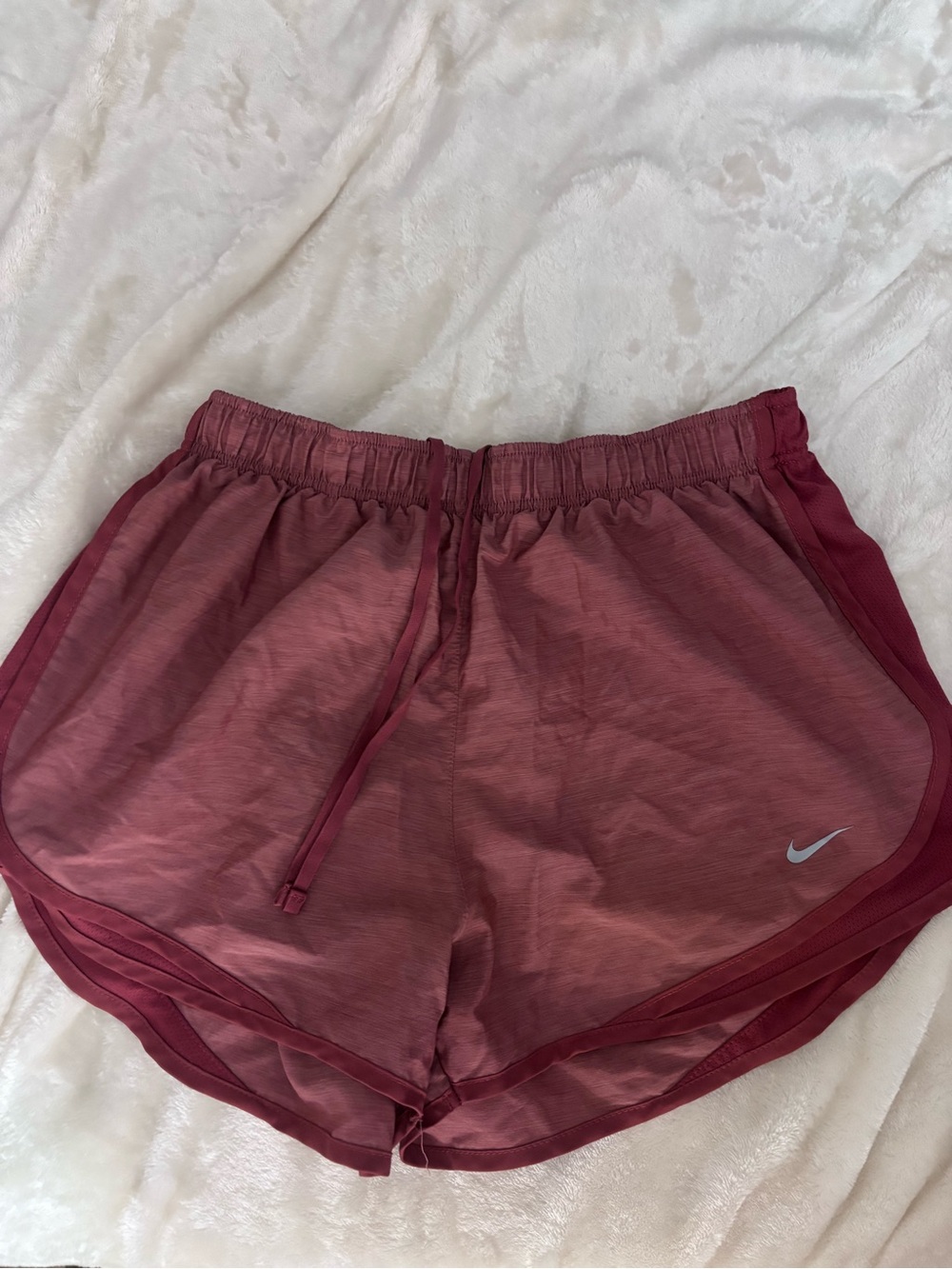 Nike Women's Maroon Athletic Running Shorts